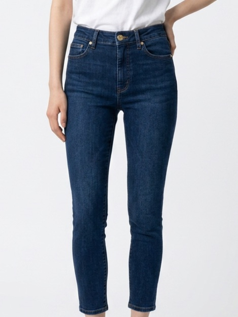 GOOD AMERICAN | Good Legs High-Rise Skinny Jeans in Blue224 Women’s Size 10/30
